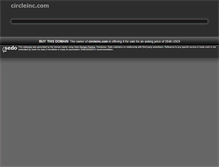 Tablet Screenshot of circleinc.com